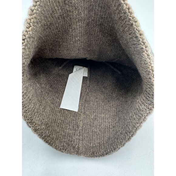 Patagonia Brodeo Beanie Fitz Roy Trout Patch Ash Tan One Size New With Tags - Picture 4 of 5